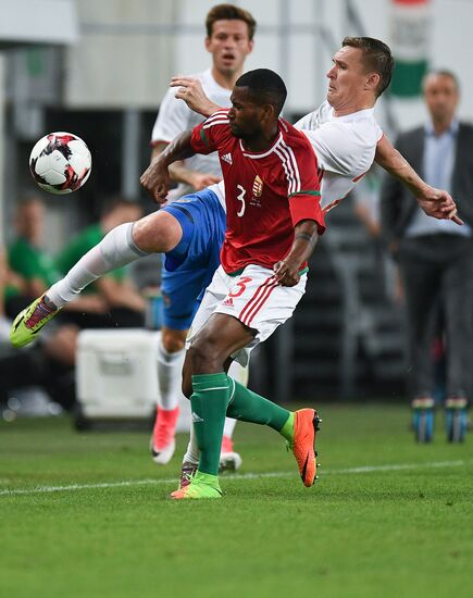 Hungary vs. Russia friendly football match