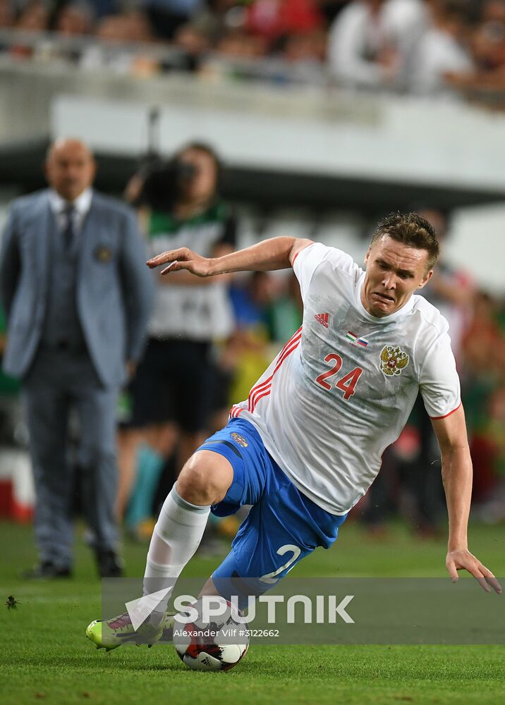 Hungary vs. Russia friendly football match