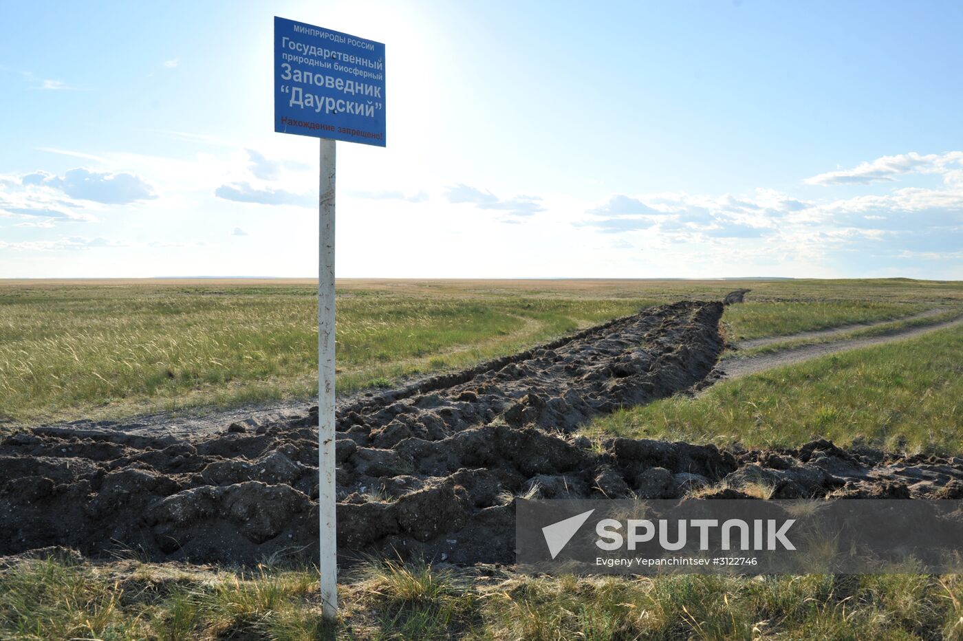 Daursky state nature biosphere reserve in Trans-Baikal Territory