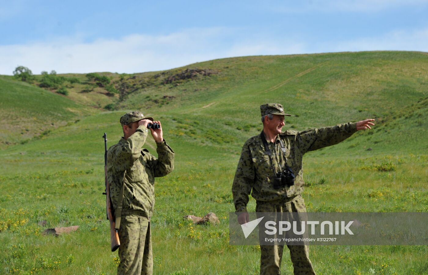 Daursky state nature biosphere reserve in Trans-Baikal Territory