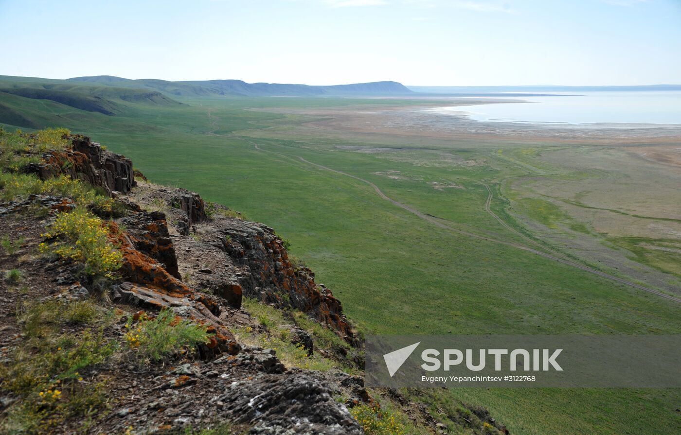 Daursky state nature biosphere reserve in Trans-Baikal Territory
