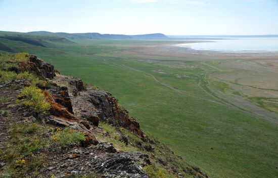 Daursky state nature biosphere reserve in Trans-Baikal Territory