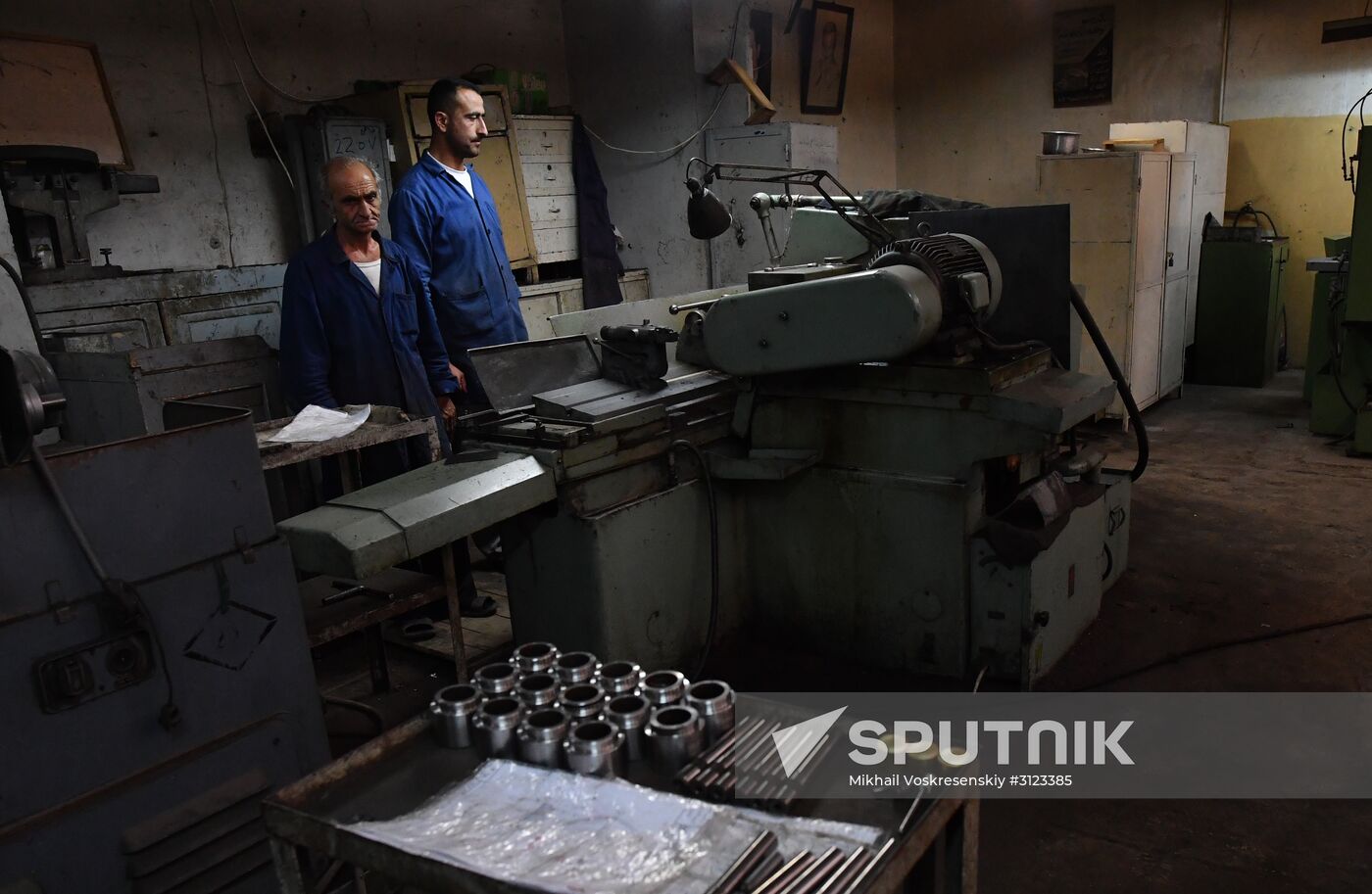 Cartridge manufacturing plant in Hama suburb