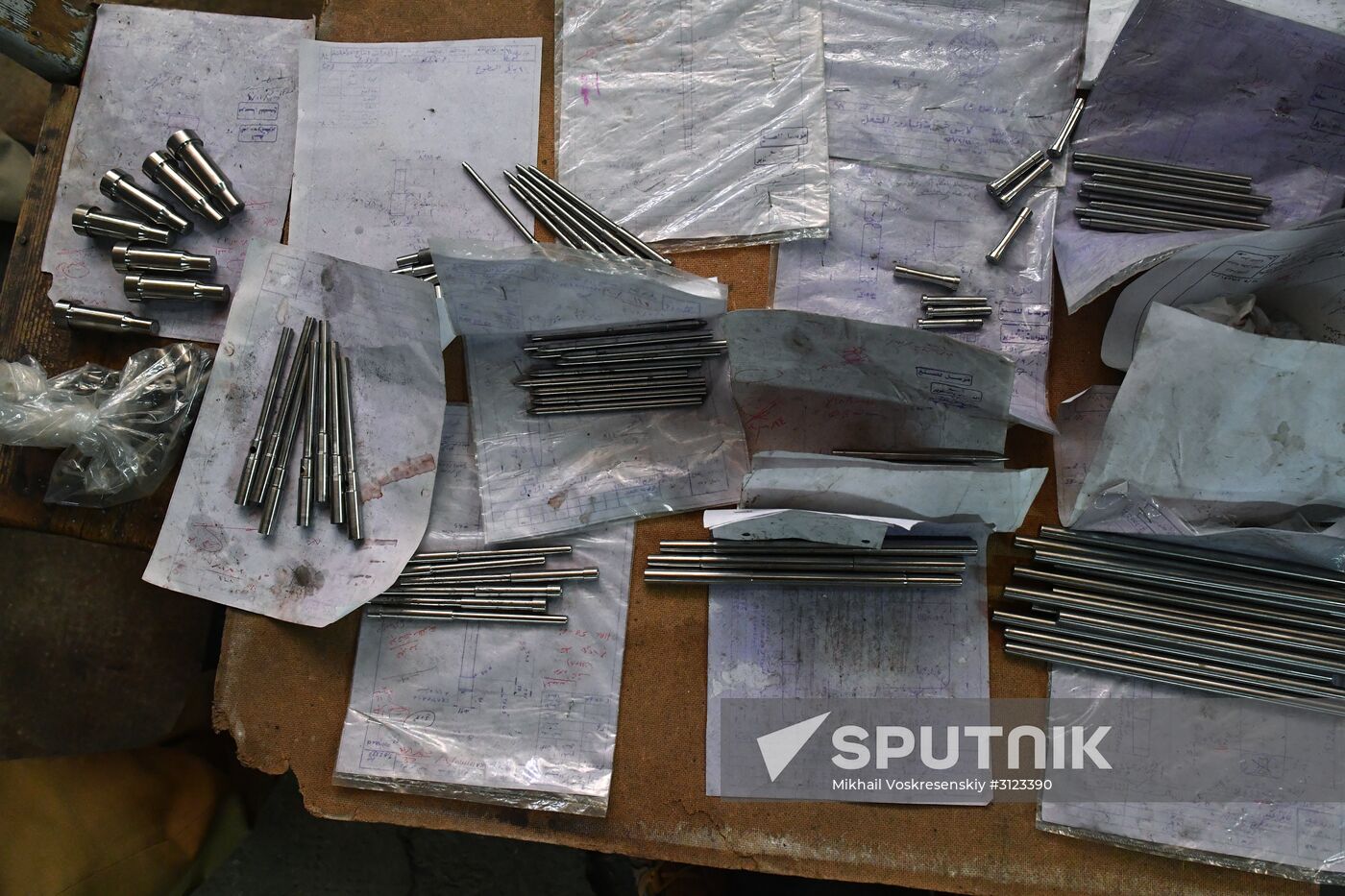 Cartridge manufacturing plant in Hama suburb