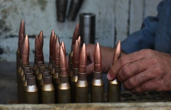Cartridge manufacturing plant in Hama suburb