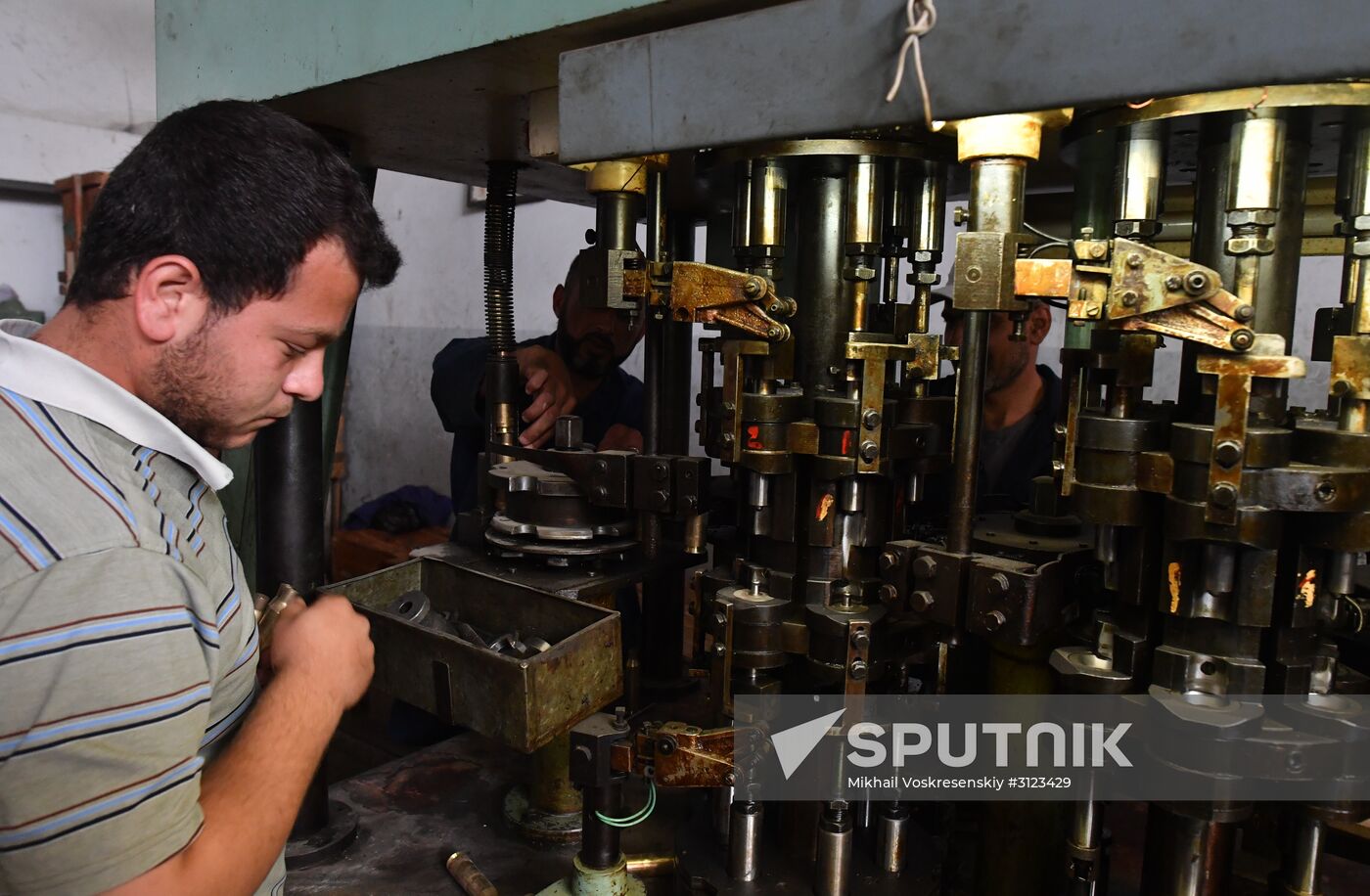 Cartridge manufacturing plant in Hama suburb