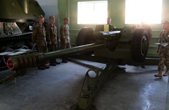 Military drill in Lviv Region