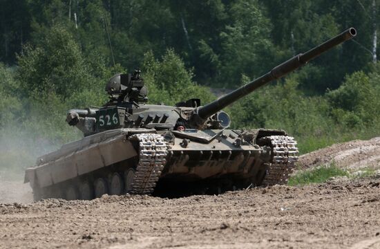 Military drill in Lviv Region