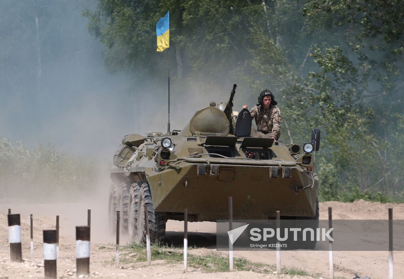 Military drill in Lviv Region