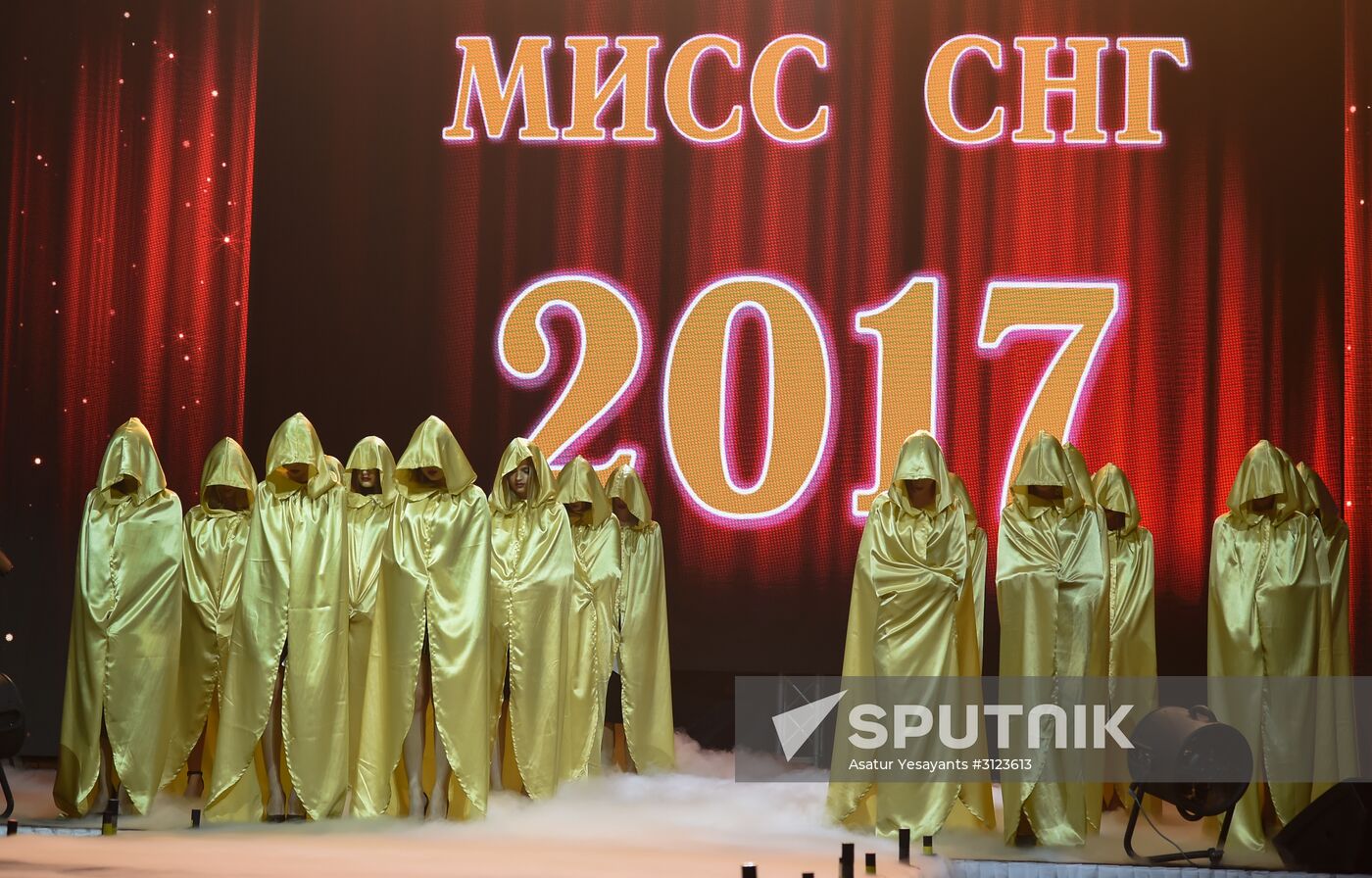 Miss CIS beauty pageant in Yerevan