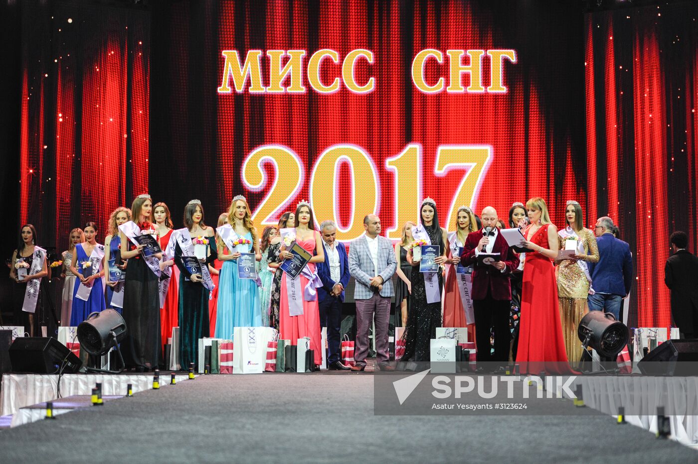 Miss CIS beauty pageant in Yerevan