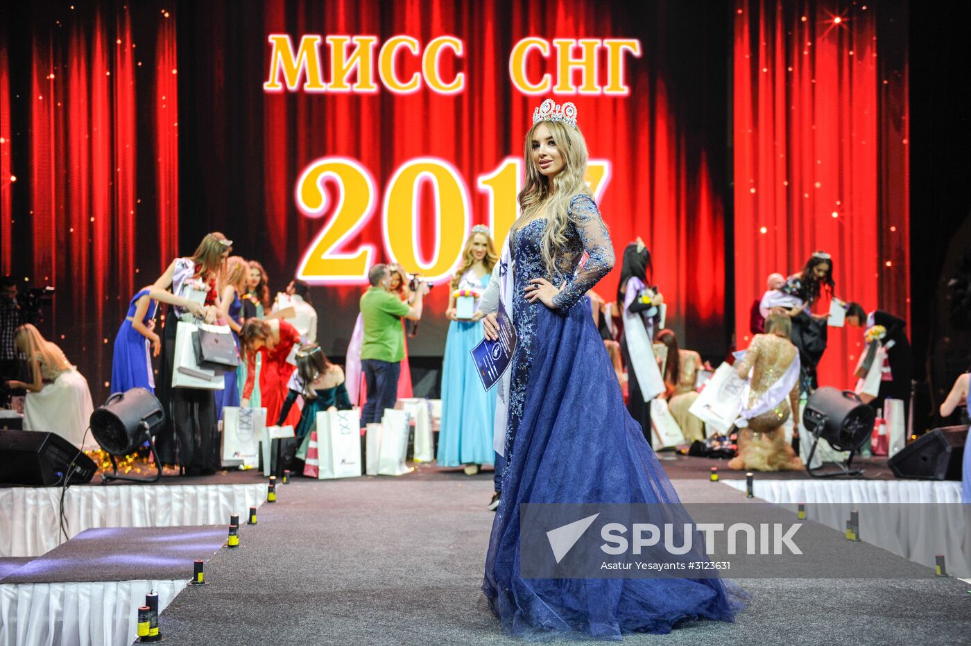 Miss CIS beauty pageant in Yerevan