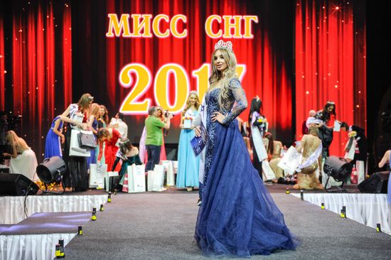 Miss CIS beauty pageant in Yerevan