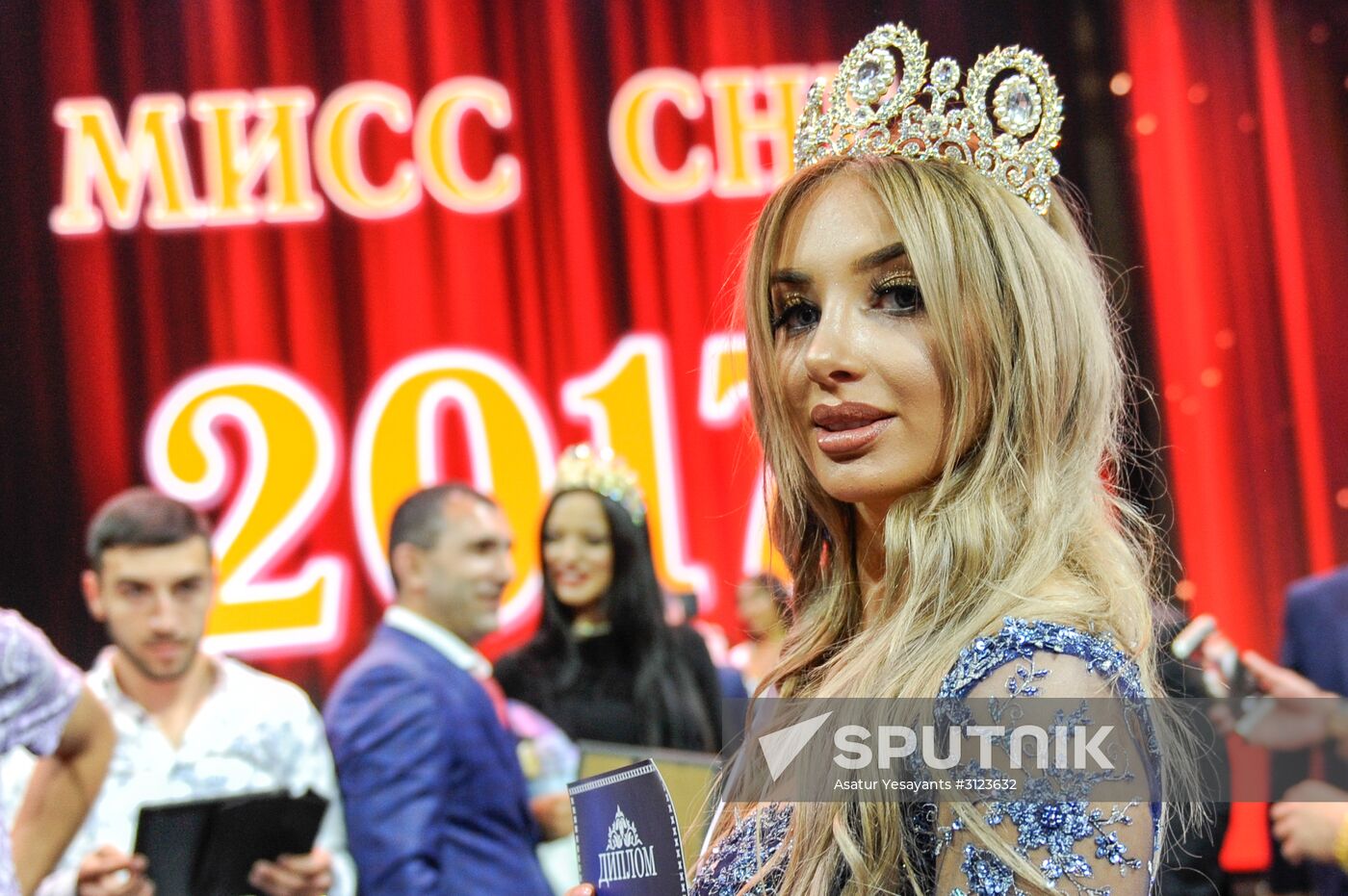 Miss CIS beauty pageant in Yerevan