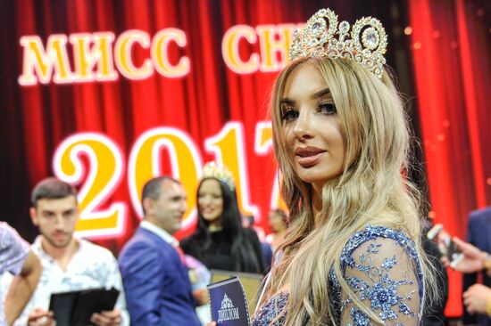 Miss CIS beauty pageant in Yerevan