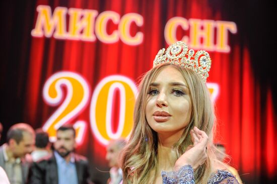 Miss CIS beauty pageant in Yerevan