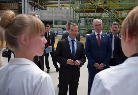 Prime Minister Dmitry Medvedev's working visit to Volga Federal District