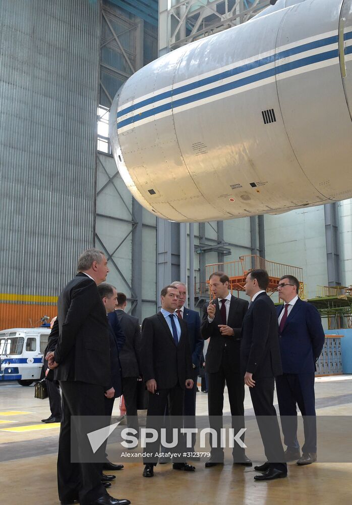 Prime Minister Dmitry Medvedev's working visit to Volga Federal District