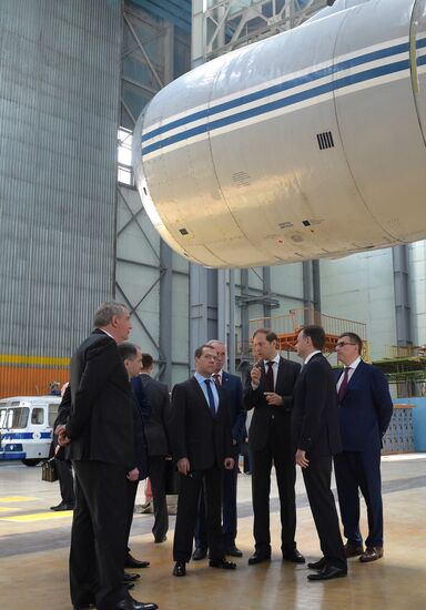 Prime Minister Dmitry Medvedev's working visit to Volga Federal District