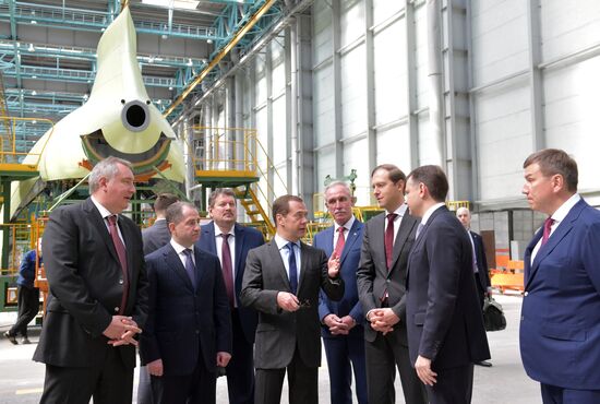 Prime Minister Dmitry Medvedev's working visit to Volga Federal District