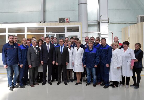 Prime Minister Dmitry Medvedev's working visit to Volga Federal District