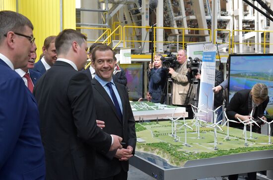 Prime Minister Dmitry Medvedev's working visit to Volga Federal District