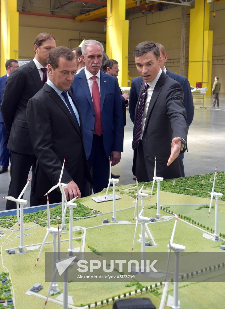 Prime Minister Dmitry Medvedev's working visit to Volga Federal District