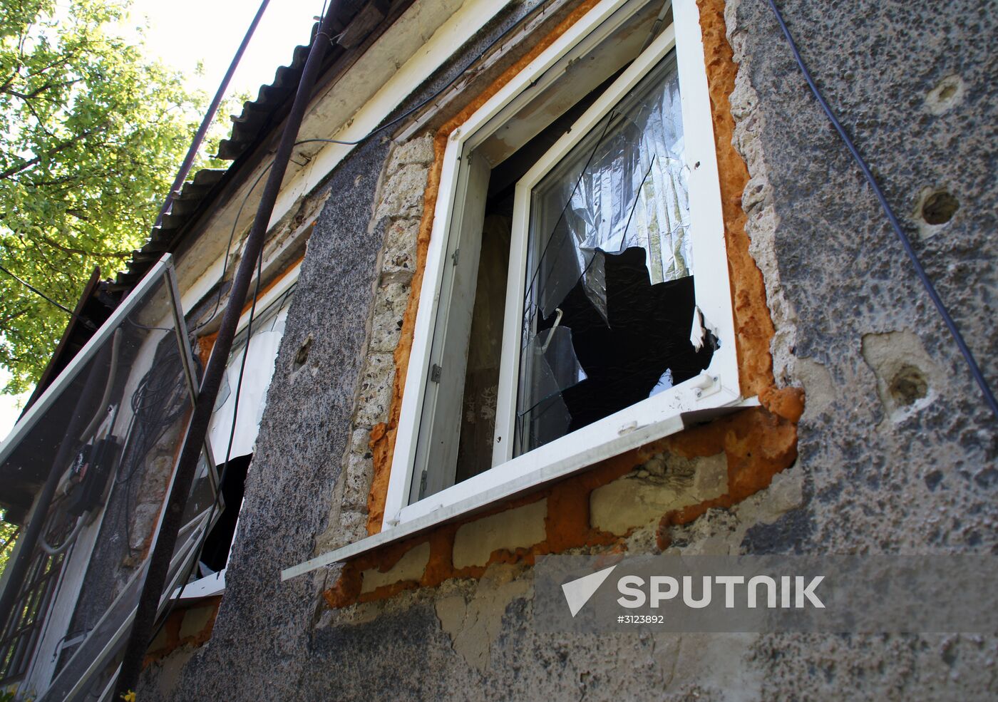 Kirovsk shelling aftermath
