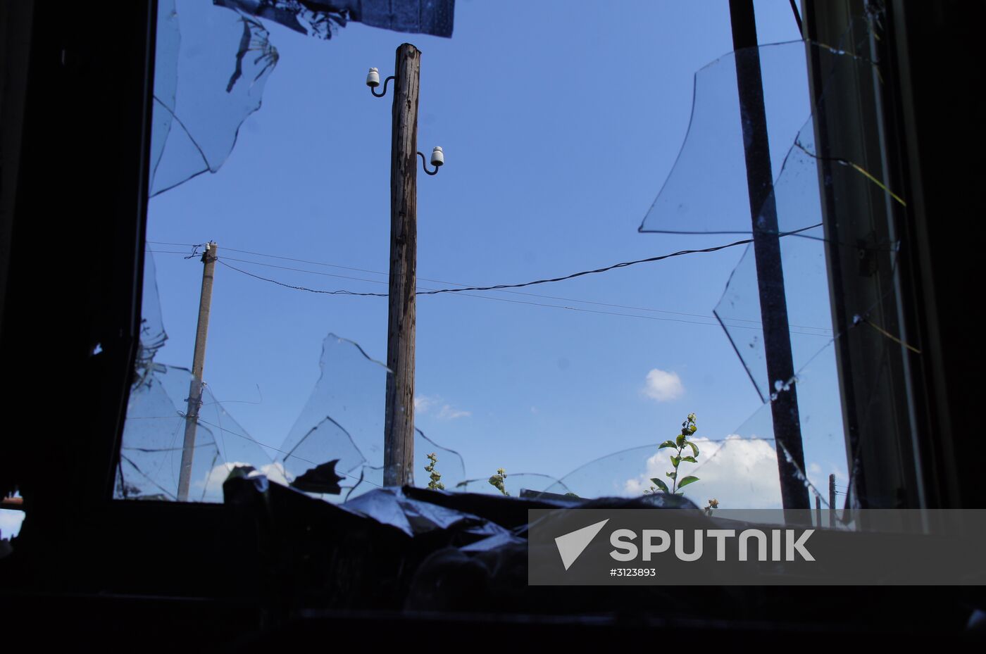 Kirovsk shelling aftermath
