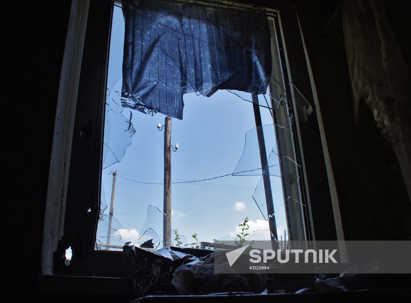 Kirovsk shelling aftermath