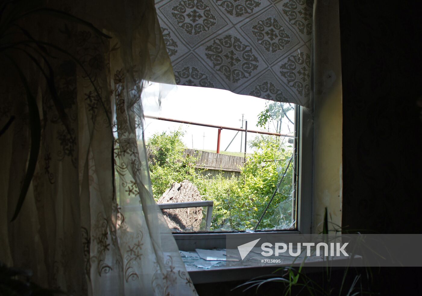 Kirovsk shelling aftermath