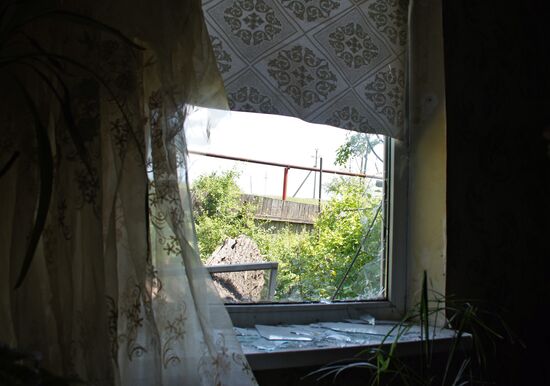 Kirovsk shelling aftermath