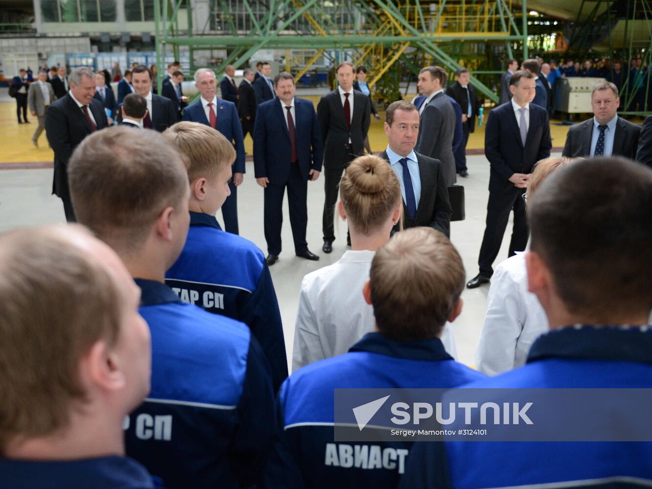 Prime Minister Dmitry Medvedev visits Volga Federal District