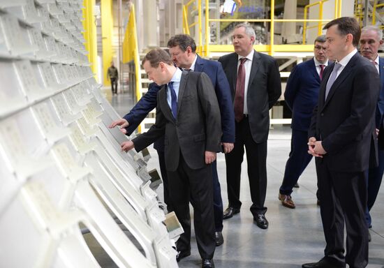 Prime Minister Dmitry Medvedev visits Volga Federal District