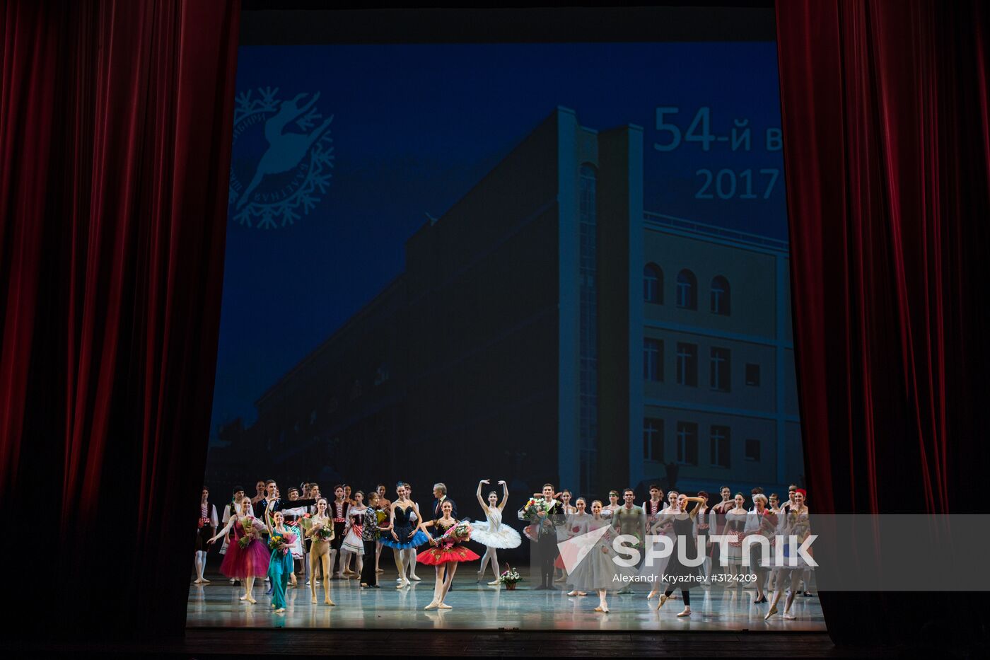 End of academic year at the Novosibirsk School of Choreography