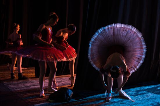 End of academic year at the Novosibirsk School of Choreography
