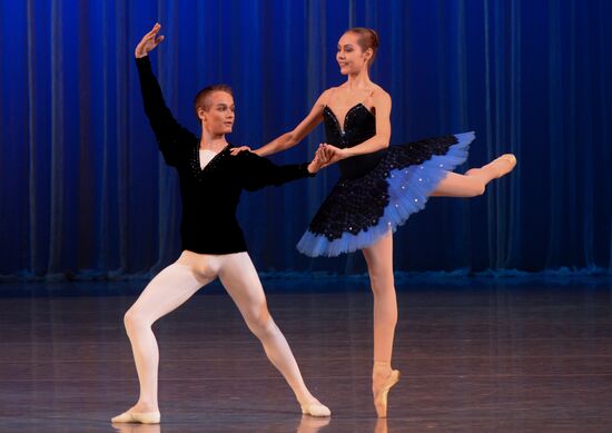 End of academic year at the Novosibirsk School of Choreography