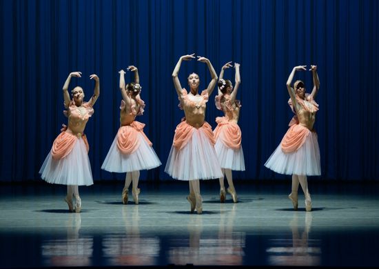 End of academic year at the Novosibirsk School of Choreography