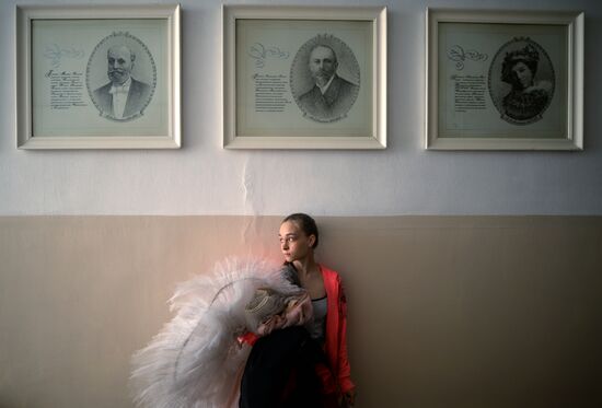 End of academic year at the Novosibirsk School of Choreography