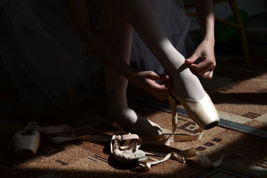 End of academic year at the Novosibirsk School of Choreography