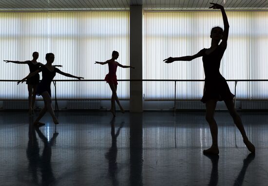 End of academic year at the Novosibirsk School of Choreography