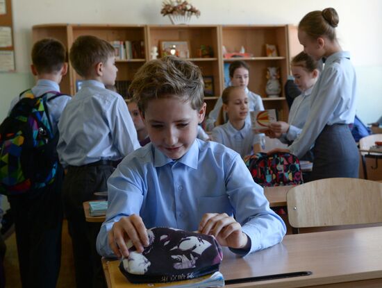 End of academic year at the Novosibirsk School of Choreography