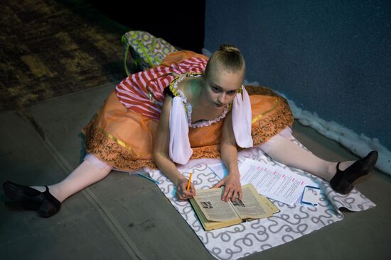 End of academic year at the Novosibirsk School of Choreography