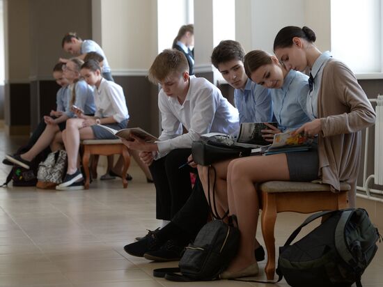 End of academic year at the Novosibirsk School of Choreography