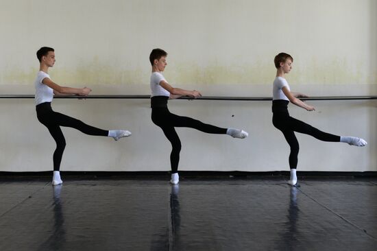 End of academic year at the Novosibirsk School of Choreography