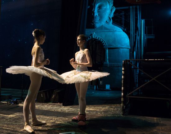 End of academic year at the Novosibirsk School of Choreography