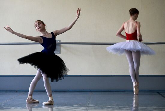 End of academic year at the Novosibirsk School of Choreography