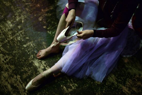 End of academic year at the Novosibirsk School of Choreography