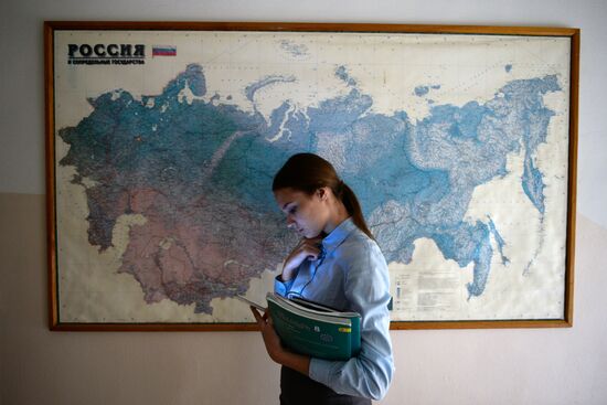 End of academic year at the Novosibirsk School of Choreography