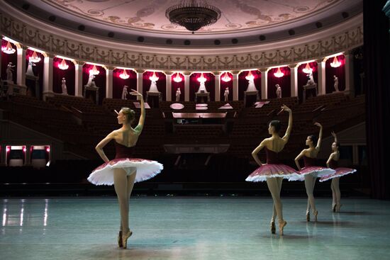 End of academic year at the Novosibirsk School of Choreography